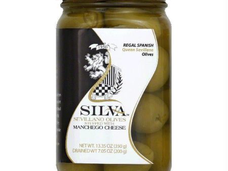 Silva Regal Spanish Olive Stuffed Manchego Cheese, 7.05 OZ (Pack of 6) on Sale