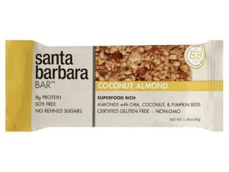 Santa Barbara Bar Coconut Almond Nutrition Bar, 1.58 Oz (Pack of 12) Online