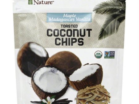 Made In Nature Maple Madagascar Vanilla Toasted Coconut Chips, 3 Oz (Pack of 6) Sale