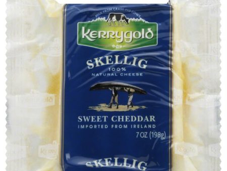 Kerrygold Sweet Cheddar Skellig Cheese, 7 Oz (Pack of 24) For Cheap