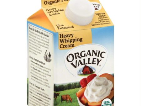 Organic Valley Heavy Whipping Cream, 16 Oz (Pack of 12) Online Sale