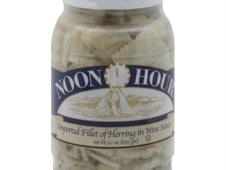 Noon Hour Fillet of Herring Wine Sauce, 22 Oz (Pack of 6) Cheap