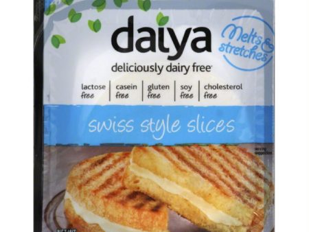 Daiya Swiss Style Slices, 7.8 Oz (Pack of 8) on Sale