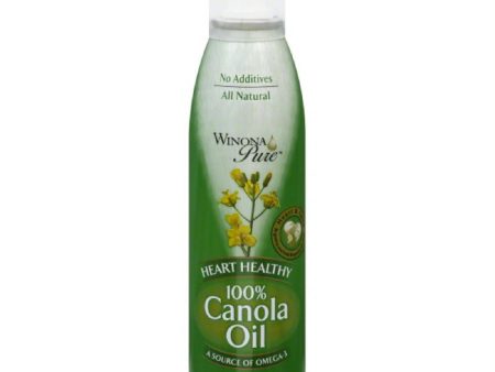 Winona Pure1 Canola Oil, 5 Oz (Pack of 12) For Discount