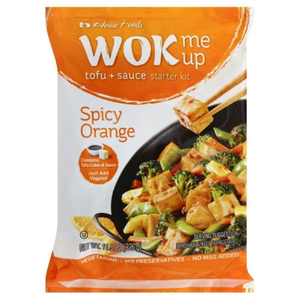 House Foods Spicy Orange Tofu + Sauce, 11.5 Oz (Pack of 6) For Cheap