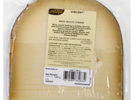 A Dutch Masterpiece Vincent Aged Dutch Cheese, 5.64 Oz (Pack of 15) Discount