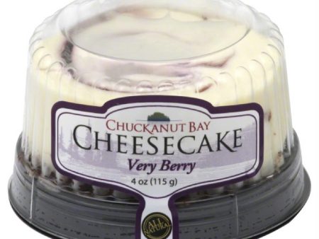 Chuckanut Bay Very Berry Cheesecake, 4 Oz (Pack of 12) Supply