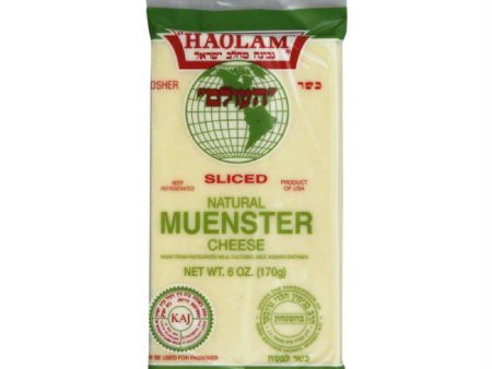 Haolam Muenster Sliced Cheese, 6 Oz (Pack of 12) For Discount