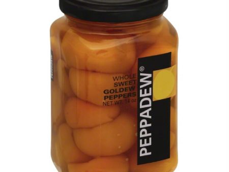 Peppadew Whole Sweet Goldew Peppers, 14 Oz (Pack of 12) Fashion