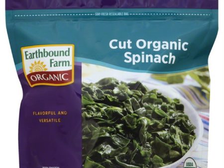 Earthbound Farm Cut Spinach, 8 Oz (Pack of 12) Online