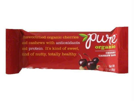 Pure Bar Cherry Cashew, 1.7 OZ (Pack of 12) Online now