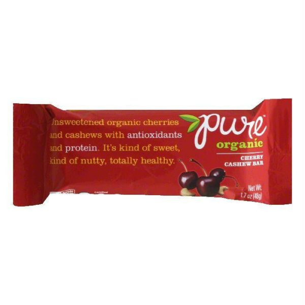 Pure Bar Cherry Cashew, 1.7 OZ (Pack of 12) Online now