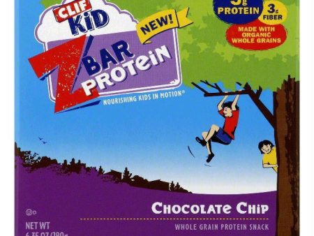 Clif Chocolate Chip Protein Z Bar, 6.35 Oz (Pack of 6) Online now