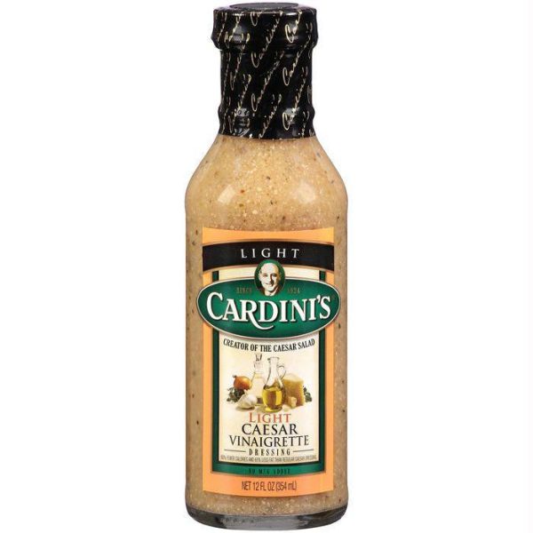 Cardini s Light Caesar Vinaigrette Dressing 12 fl. Oz  (Pack of 6) For Discount