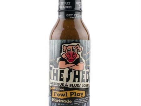 The Shed BBQ Fowl Play Marinade, 13.5 OZ (Pack of 6) Cheap