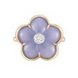 Lavender Chalcedony Fiore Ring Online now