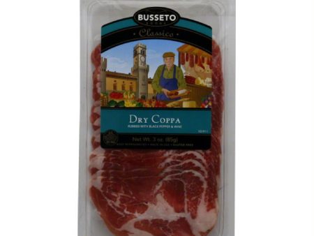 Busseto Dry Coppa, 3 Oz (Pack of 12) Sale