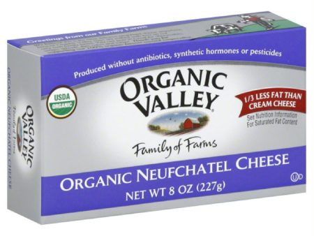 Organic Valley Organic Neufchatel Cheese, 8 Oz (Pack of 12) Online now