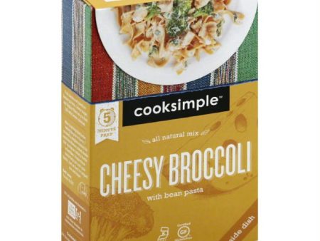 Cooksimple Cheesy Broccoli with Bean Pasta, 4 Oz (Pack of 6) Sale