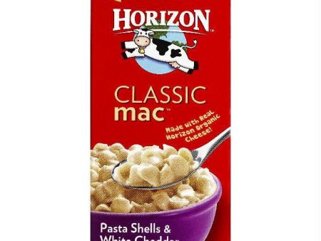 Horizon Shells & White Cheddar Cheese Mac and Cheese, 6 OZ (Pack of 12) Cheap