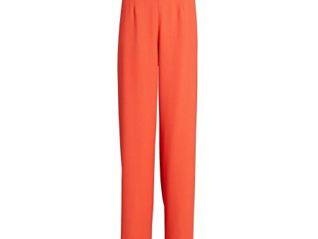 Sergio Hudson | Women | High Waisted Signature Pant Apricot Supply