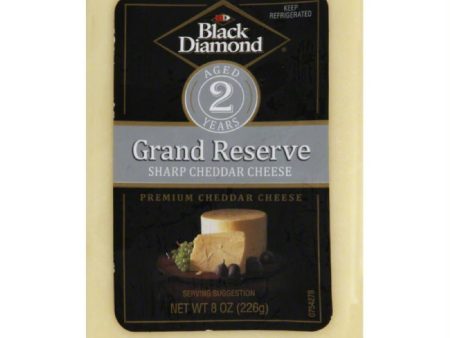 Black Diamond Grand Reserve Premium Sharp Cheddar Cheese, 8 Oz (Pack of 10) Online