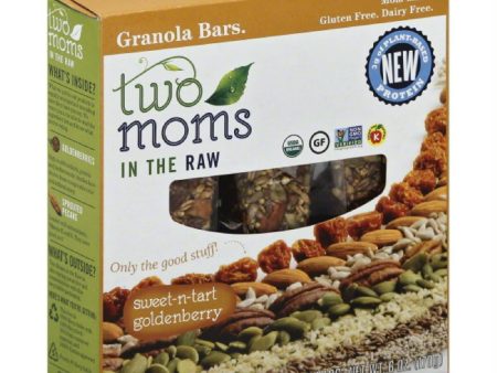 Two Moms in the Raw Sweet-N-Tart Goldenberry Granola Bars, 6 Oz (Pack of 6) For Discount