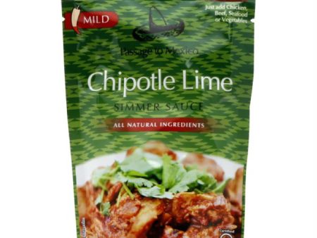 Passage Foods Mild Chipotle Lime Simmer Sauce, 7 Oz (Pack of 6) Cheap