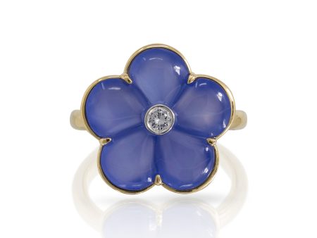 Blue Fiore Ring For Discount