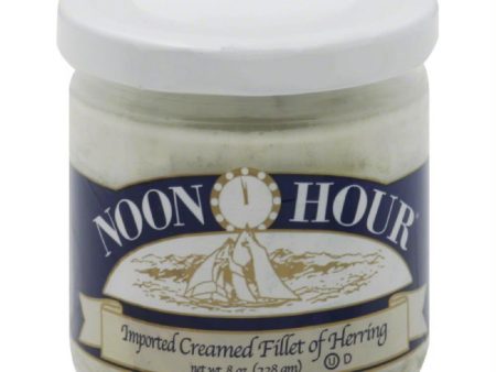 Noon Hour Creamed Imported Fillet of Herring, 8 Oz (Pack of 12) Cheap