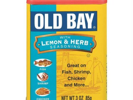 Old Bay W-Lemon & Herb Seasoning 3 Oz Shaker (Pack of 12) Sale