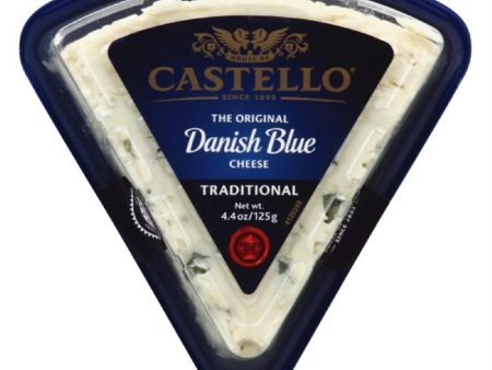 Castello Danish Blue Traditional Cheese, 4.4 Oz (Pack of 8) Fashion