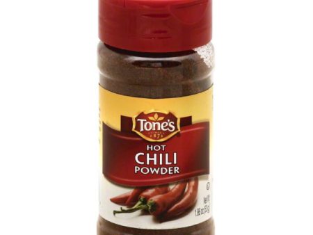 Tones Hot Chili Powder, 1.89 Oz (Pack of 6) Cheap