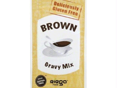 Riega Brown Gravy Mix, 0.7 OZ (Pack of 8) Online now