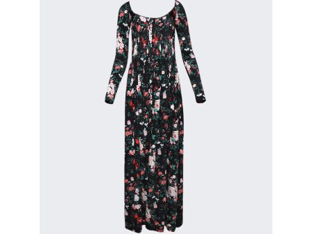 Rabanne | Women | Maxi Dress | Black Rose Hot on Sale