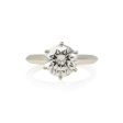 Tiffany & Co. Diamond Solitaire Ring Online now