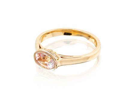 Oval Morganite Ring Online Sale