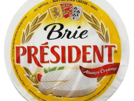 President Wheel Brie Cheese, 6.2 Lb Online now