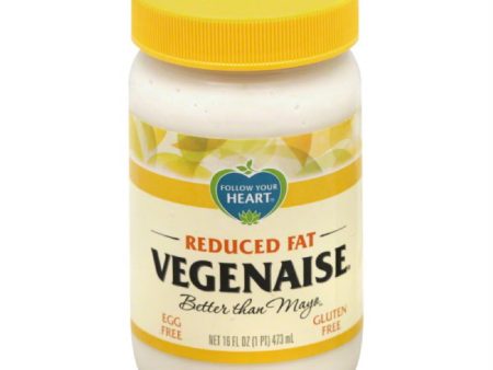 Follow Your Heart Reduced Fat Vegenaise, 16 Oz (Pack of 6) Sale