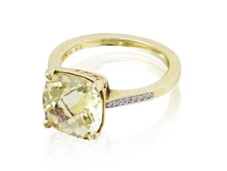 Lemon Citrine Ring Cheap