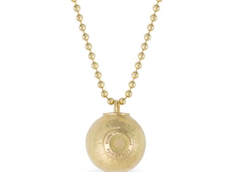 Cannonball Pendant 18kt Yellow Gold Discount