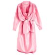 Rosie Assoulin | Women | Bustino Button Down Dress | Starfish Pink on Sale