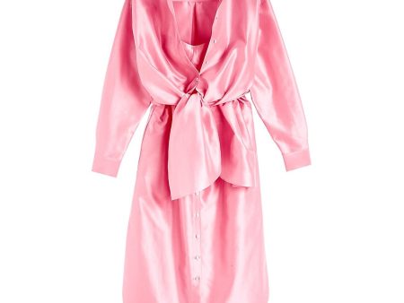 Rosie Assoulin | Women | Bustino Button Down Dress | Starfish Pink on Sale