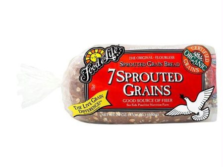 Food For Life Organic 7-Sprouted Whole Grain Bread, 24 Oz (Pack of 6) Online now