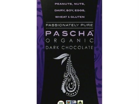 Pascha 85% Cacao Organic Dark Chocolate, 3.5 Oz (Pack of 10) Cheap