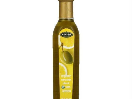 Fratelli Mantova Organic Lemon Extra Virgin Olive Oil, 8.5 FO (Pack of 6) Online Sale