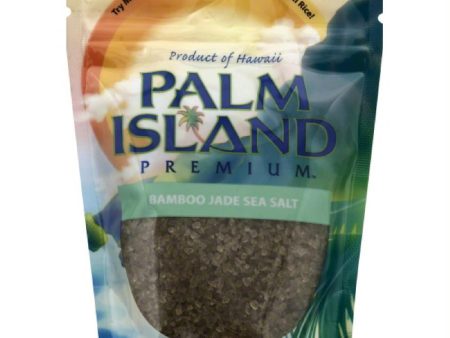 Palm Island Bamboo Jade Sea Salt, 4 Oz (Pack of 6) on Sale