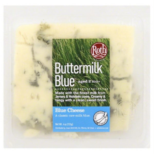 Roth Buttermilk Blue Blue Cheese, 4 Oz (Pack of 12) Hot on Sale