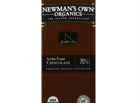 Newman s Own Organics Super Dark Chocolate, 3.25 OZ (Pack of 12) Online Sale