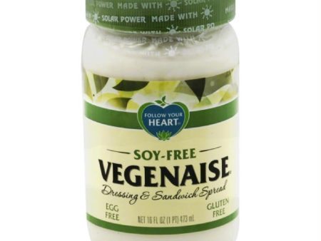 Follow Your Heart Soy-Free Vegenaise, 16 Oz (Pack of 6) Supply